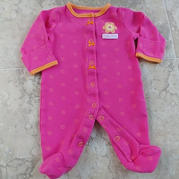 Set of 3 Carter's newborn one pieces - Picture 4 of 8